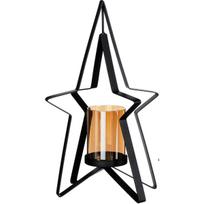 Metalinis žvakidės Laikiklis 31,5 Cm žvaigždė žėrutis