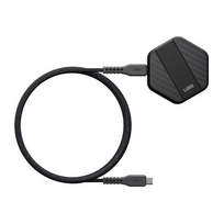 Uag Belaidis įkroviklis - 15 W Belaidis įkroviklis Su Laikikliu, Suderinamas Su "magsafe" (juodas / Anglies Pluoštas)
