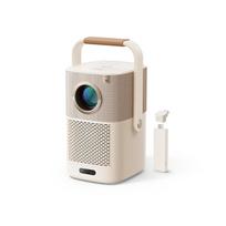 Belaidis Fullhd 1080p Lcd Multimedijos Projektorius Su "jbl Wifi Bt T2 Plus" Garsiakalbiais - Smėlio Spalvos