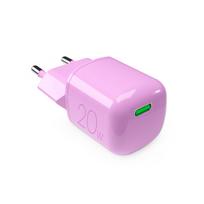 Usb-c Gan 20 W Tinklo įkroviklis - Rožinis