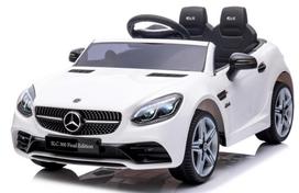 Mercedes Slc 300 Baltos Spalvos Putų Eva Ratai, Minkšta Sėdynė Licencija Ličio Jonų Akumuliatorius