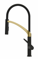 Virtuvinis maišytuvas Rubineta Ultima-50 (BK/GD), UL506GD8
