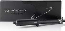 "ghd Chronos Curve Max Wand" profesionali juodos spalvos garbanojimo geležis - laisvoms bangoms. Idealiai tinka ilgiems plaukams