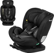 "LIONELO Bastiaan i-Size" vaikiška sėdynė nuo gimimo 0-36 kg "Isofix" viršutinis tvirtinimo diržas 360 laipsnių kampu pasukama atgal į priekį šoninė apsauga 5 taškų saugos diržas "Dri-Seat" (juodas karūnas)