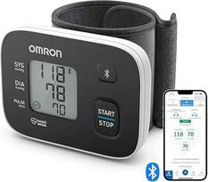 "OMRON RS3 Intelli IT" kliniškai patvirtintas riešinis kraujospūdžio matuoklis su nemokama išmaniojo telefono programėle "iOS" / "Android", 5,3-8,5 colio apyranke, apyrankės sėdynės valdymu ir 30 atminties lizdų