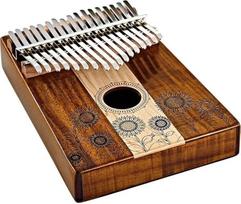 "Sonic Energy Kalimba Sound Hole" - C-dur, 17 tonų - klevo ir akacijos mediena - meditacijai, jogai, perkusijai - su priedais (KL1706H)