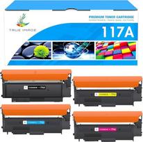 "True Image 117A" suderinama tonerio kasetė, skirta HP 117A tonerio spalvoto lazerio daugiafunkciniam įrenginiui 179fwg 178nwg 150nw 179fnw 150a 178nw W2070A W2071A W2072A W2073A