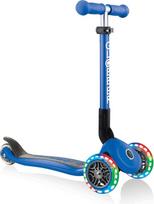 GLOBBER Junior sulankstomi žibintai - paspirtukas 120/80 mm ABEC 5 3 ratų LED apšvietimo ratai