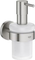 GROHE Start 41195DC0 Muilo dozatorius su laikikliu, talpa 160 ml Stiklas / metalas Paslėptas tvirtinimas klijavimui arba gręžimui Superstilas