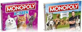 Monopolis - Katės - Žaidimai nuo 8 metų - Amžius nuo 8 metų - Vokiečių kalba & Monopolis - Šunys su Martin Rütter - Stalo žaidimas - Amžius nuo 8 metų - Vokiečių kalba