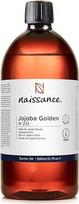 Naissance Jojoba Oil Gold (Nr. 233) - 900 ml - šalto spaudimo veido aliejus plaukams, blakstienoms, odai, kūnui, lūpoms - odos priežiūros, maitinamasis veido, kūno aliejus masažui ir kosmetikai