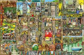Ravensburger 17430 Dėlionė 5000 dalių "Whimsical City