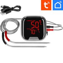 Virtuvės termometras su Bluetooth, 2 zondai SOENS 186012 -20~+250°C, IPX5, USB-C