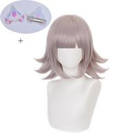 Super DanganRonpa Nanami ChiaKi Perukas + Galvos apdangalas Cosplay Kostiumas Dangan Ronpa Karščiui atsparūs Sintetiniai Plaukai Moteriški Perukai Wig&Headwear