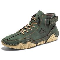 2024 Octopus Men's High-Top Martin Boots – Spring/Summer Large Size 40