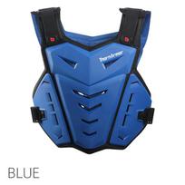 Knight Armor Apsauginė važiavimo visureigiu motociklo liemenė, atspari kritimui, kvėpuojanti motociklo šarvai One Size mėlyna
