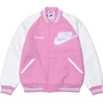 Nike X Nigo Nrg Vrsty Madingas Universalus Patogus Ilgomis Rankovėmis Striukė Unisex Striukė Rožinė Balta FV5670-621 S