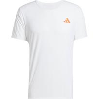 Adidas Adizero Running Slim Fit Short Sleeve T-Shirt Men Tops White JD4200 L