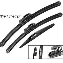 Suzuki SX4 2006-2020 priekiniai ir galiniai valytuvai, valytuvai 26 colių + 14 colių + 10 colių valytuvų šluotelės Suzuki SX4 2006-2020 26 inch + 14 inch + 10 inch