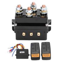 DC500A 12V Belaidis gervės nuotolinio valdymo rinkinys Gervės solenoidinė relė 8000 svarų?12000 svarų ATV UTV
