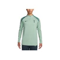 Nike Dri-Fit Tottenham Hotspur Serijos Logotipas Madingi Treniruočių Ilgomis Rankovėmis Futbolo Marškinėliai Vyrams Viršutiniai Drabužiai Emalio-Žalias Dvigubo Paviršiaus Išblukęs-Eglės FQ2627-380 M