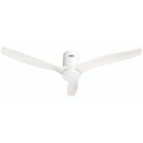 Hombli viedas lubų ventiliatorius su šviesa, White & White Wood | HBCF-0199 | 8721022291451