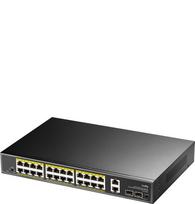 Cudy GS1026PS2 nesuvaldoma Gigabit Ethernet (10/100/1000) tinklo jungtis su PoE Black | GS1026PS2 | 6971690793333