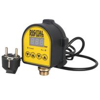 220V Digital Automatic Air Pump 0-10 Bar 1/2'' interface Water Oil Compressor Pressure Controller Switch Eletronic Pressure Controller EU