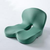 Memory Foam Seat Cushion and Backrest Integrated One-piece Backrest Cushion and Pillow for Office Chairs and Cars. 44*42*32cm