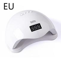RainSolid SUN5 48W nagų džiovintuvas UV LED skirtas nagų lempos kietėjimui greitai džiūstantis gelinis lakas su automatinio jutiklio manikiūro salono lempa EU balta