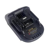 Akumuliatoriaus adapterio keitiklio maitinimo ratų adapteris su 5 V / 2,1 A USB sąsajos išvestimi aštuonių prekių ženklų interkonversija(26 modeliai) 10