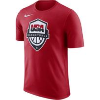 Nike USAB Krepšinio DRI-Fit Marškinėliai Sport Red/Sport Red/White Vyriški Streetwear FQ3634-614 XL