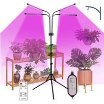 40W 80LED auganti šviesa su mėlynos raudonos lemputės 4/8/12h laikmatis 9 ryškumo lygiai kambariniam augalui Type 2