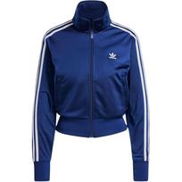 Adidas Adicolor Classics Firebird Šoninė Juostelė Stovintis Apykaklė Sportinė Patogi Minkšta Striukė Moteriška Striukė Tamsiai Mėlyna IY2191 M