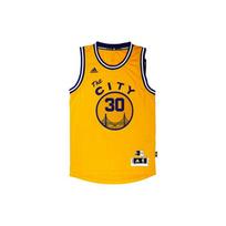 Adidas Golden State Warriors NBA Stephen Curry 30 City Jersey Comfortable Sports Basketball Tank Top Men Tops Yellow 7412A-3GA-K91199 S