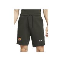 Nike FC Barcelona Tech Fleece Logotipo Spaudinys Raištelis Sportinės Šortai Vyriški Šortai Alyvuogių Žalia DV5560-355 XL beige