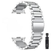 Metal Strap for Redmi Watch 5/Redmi Watch 4 Adjustable Stainless steel Bracelet for Xiaomi Mi Band 9 Pro/Mi Band 8 Pro Wristband For Redmi Watch 5 sidabras