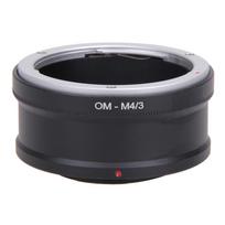 OM-M4/3 adapterio žiedas Olympus Om objektyvui prie Micro 4/3 M43 kameros korpuso Oly Mpus Om-d E-m5 E-pm2 E-pl5 Gx1 Gx7 Gf5 OM juoda