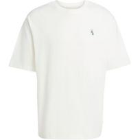 Adidas Ss25 Šuns Kojinės Pleistro Grafikos Marškinėliai Vyriški Viršutiniai Drabužiai Han-Jade-White JL9240 L