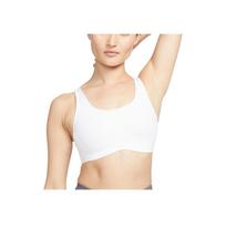 Nike Solid Color Wide Strap Low Impact Sports Bra Women underwear White DM0531-100 S