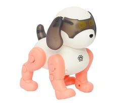 Interaktyvus robotas šuniukas, rožinis