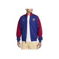 Nike Barselonos futbolo klubas Dri-FIT spalvų blokų logotipas laisvo kirpimo prakaitą sugeriantis patogus švarkas vyriškas švarkas FN9625-455 S