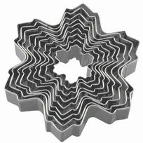 9 vnt. / rinkinys snaigės nerūdijančio plieno sausainių pjaustyklės, biskvito pyrago formos pyrago dekoravimo įrankis 9Pcs/Set