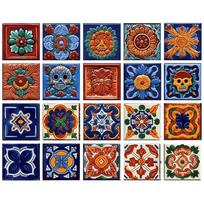 Decoration Options Wall Tiles Long Lasting Use Mexican Tiles DIY Decoration Options Decals PVC High Quality PVC CHINA