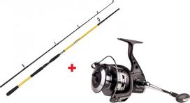Spiningo meškerės ir ritės rinkinys ZFish Combo Kodiak, 2.40m