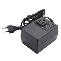 NAUJAS 200 W įtampos keitiklis transformatorius 220 V į 110 V Step Down Travel EU Plug įtampos transformatorius juoda