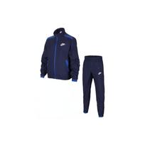 Nike Sportinių drabužių logotipas Švarkas ir kelnės Kasdienis sportinis kostiumas Vaikų komplektai Tamsiai mėlynas FD9267-410 S