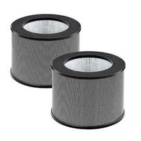 2x oro valytuvo filtras Didelio efektyvumo HEPA aktyvuotos anglies filtras Pakeitimas Tinka TaoTronics TT-AP006 Patvarus