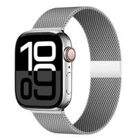 Milanese loop For Apple Watch straps 45mm 44mm 40mm 41mm 42mm-46mm starlight bracelet iwatch series 8 7 6 5 SE 9 10 Ultra 2 49mm 38-40-41-(S10)42mm