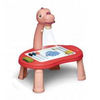 Žaislinis piešimo stalas su projektoriumi Woopie Dinozauras